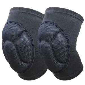 Professional Anti-collision EVA Dance Volleyball Safety Support Knee Sleeve Brace Pads Adjustable Elasticity Breathable Non-slip