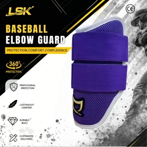 Professional Baseball Elbow Guard Softball Elbow Protector for Batting 360 Degree Protection Lightweight Durable CE Certified