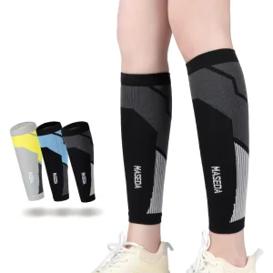 Professional Calf Sleeve with Bidirectional Gradient Compression 3D Knitted Leg Compression Durable Construction