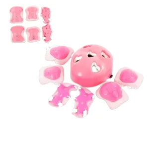 Professional Children’s Protective Equipment Set Roller Skate Shoes Silicone Helmet for Skateboard Bicycle Balance Bike Knee