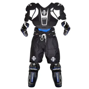 Professional Customized Blue+Black Ice Hockey Protective Clothing Comfortable Breathable Sport Equipment Includes