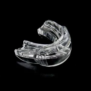 Professional Dental Mouth Guard Teeth Whitening Custom Fit Transparent Food Grade TPE Multi Purpose Clinic Use for Adult