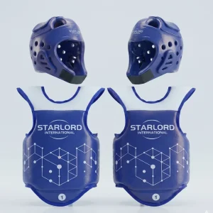 Professional Electronic Taekwondo Scoring Gear Wireless Body Protector System for Adult & Youth Tournament Use