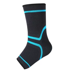 Professional Factory High Quality Elastic Comfortable Support Brace Unisex Knitted Ankle Compression Sleeve