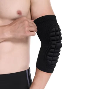 Professional Fitness Safety Gear Thickened Knee Pads and Elbow Pads for Crawling Training Anti-Fall Sports Protective Gear