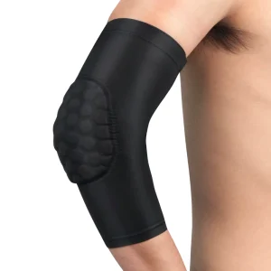 Professional Football Volleyball Arm Sleeve High Elastic Elbow Pads Soft Foam Adult Protector Long Arm Style Basketball