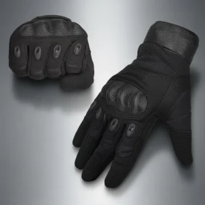Professional Full Finger Tactical Gloves Hard Knuckle Protection Motorcycle Cycling Gloves Men’s Outdoor Gear