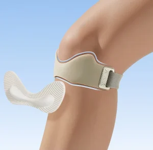 Professional Grade Airbag Silicone Patella Strap Summer Breathable Anti Slip Sports Knee Injury Protection