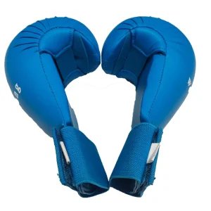 Professional Gym Glove Karate Manufacturers Training Equipment WKF Approved Blue Karate Gloves