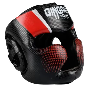 Professional Head Protector Pads Ear Mouth Protection Head Guard Headgear for Muay Thai Kick Boxing Boxing Helmets