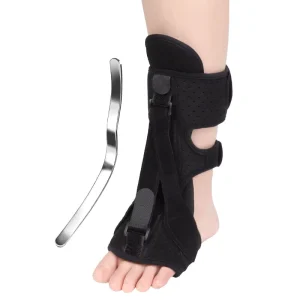 Professional Heavy Duty Breathable Perforated Removable Splint Rigid Stability Ankle Brace