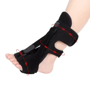 Professional Heavy Duty Breathable Perforated Removable Splint Rigid Stability Ankle Brace