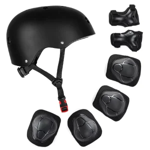 Professional Helmet Protective Gear Set Customize Skateboarding Skateboard Protective Skating Protectors Knee Pads Suit