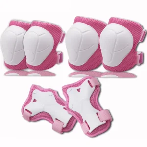 Professional Kids Protective Cycling Elbow & Knee Pads Set Bicycle Skateboard Protective Gears Mtb