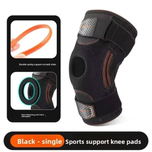 Professional Knee Stabilizer Knee Pad Strap Patella Protector Knee Joint Brace Support Knee Support Brace with Silicone Pad