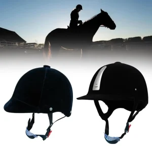 Professional Lightweight Horse Riding Helmet Adjustable Outdoor Sports Protective Gear Equestrian Kits Accessories