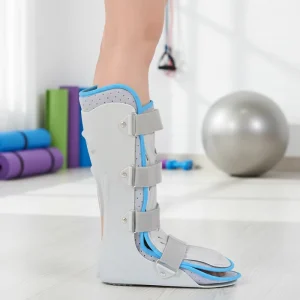 Professional Medical Grade Adjustable Ankle Foot Orthotic Splint Brace Breathable Sprain Rehabilitation Fracture Fixation Clinic