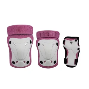 Professional Nylon Skate Protective Kit Set Soft Cycle Skateboard Gear with Knee Elbow Wrist Guards