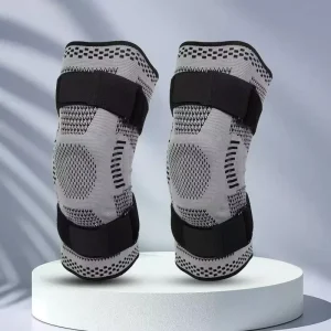 Professional Protection Knee Support Compression Shock Absorption High Elastic Spandex Nylon Breathable Spring