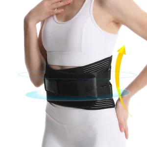 Professional Protection Sports Stabilizer Waist Support Brace with Lumbar Back Pad Adjustable Back Support Thick Trimmer Belt