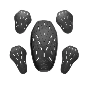 Professional Riding Motorcycle Protective Gear Set with PU Material Flexible & Soft Thick Chest Knee Elbow Pads Kit