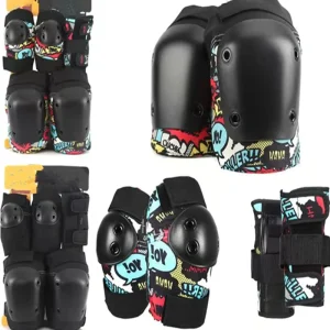 Professional Roller Skate Protective Gear for Kids Adults Balance Skateboard Wrist Elbow Knee Pads for Spring Season Baby