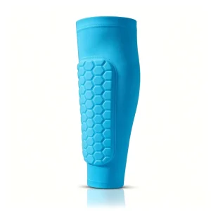 Professional Soccer Shin Guard Calf Sleeves Honeycomb EVA Foam Anti Slip Breathable Leg Support Protector