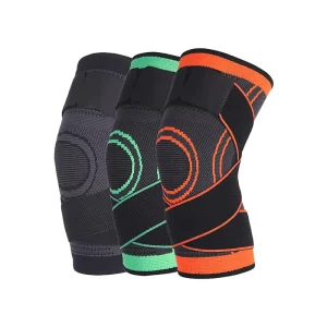 Professional Sports Compression Knee Support Breathable & Elastic Basketball Cycling Knee Protector