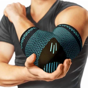 Professional Sports Elbow Pads and Protectors with Breathable Nylon Spandex Material for Basketball Volleyball Fitness
