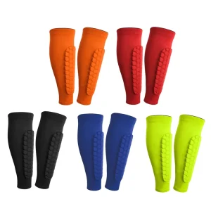 Professional Sports Knee Sleeve Support Breathable Soft Honeycomb Knee Pads For Football Training