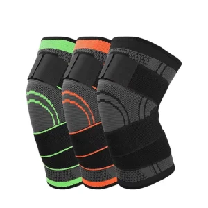 Professional Sports Knee Sleeve Support Flexible Breathable Bandage Knee Brace for Adults with Custom Logo Knee Pain Protection