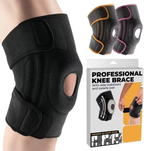 Professional Sports Protective Gear Knee Pad Adjustable Knee Brace Grade Neoprene Knee Compression Sleeve