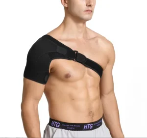 Professional Supply Sports Shoulder Support Brace Adjustable Protector Neoprene Nylon Breathable Eco Friendly Unisex Soft