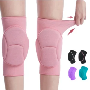 Professional Unisex Dance Volleyball Yoga Tennis Knee Protector Sponge Silicone Non slip Anti Collision Sports Knee Brace Pads