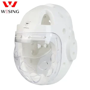 Professional WKF Approved Martial Arts Karate Protective Gear Headgear Head Guard with Mask
