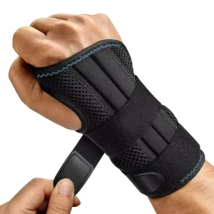 Professional Wrist Brace with Honeycomb Mesh and Dual Splints, Breathable Hand Support, Factory Direct Customization