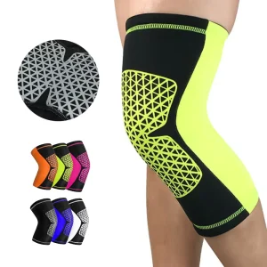 Promotion OEM ODM Soft Breathable Polyester+Spandex Adjustable Single Knee Protective Gear Flexible Sports Gear Knee Pads