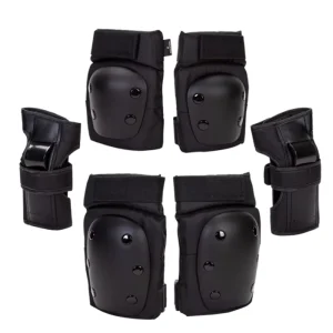 Protective Gear Set Adults Kids Neoprene Sports Knee Pads Skateboard Electric Scooter Elbow Wrist Guards Logo