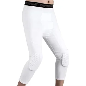 Protective Gear Sports Honeycomb Anti Collision Breathable Fabric Tights Fitness Pants