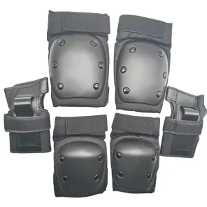 Protective Gear with Knee Pad Elbow Wrist Pads with Custom Logo for Skateboard Bike Scooter Roller Skates