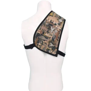 Protective Shoulder Recoil Anti-vibration Shoulder Pads Shock Recoil Guard with Adjustable Shoulder Straps