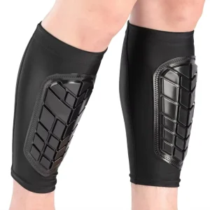 Protective Soccer Shin Guards Leg Sleeves Calf Compression Sleeves Football Shin Guards Padded for Men Women and Youth