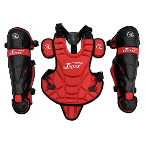 Protective Softball and Baseball Catchers Chest Protector Leg Guards Baseball Balls Catcher Set for Children’s