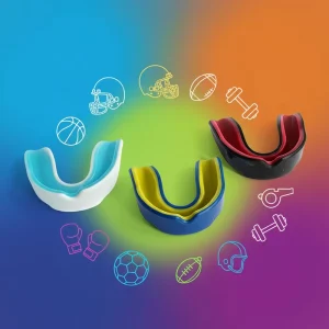 Protective Sports Safety Teeth Protector Mouthguard Gym Boxing Rugby Customizable Logo High Performance Durable EVA Fighting