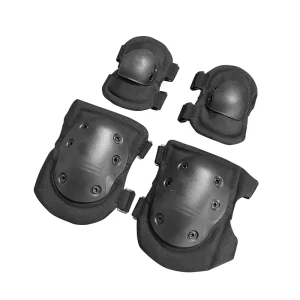 Protective and Safe Set of Elbow and Knee Pads for Outdoor Sporting Activities