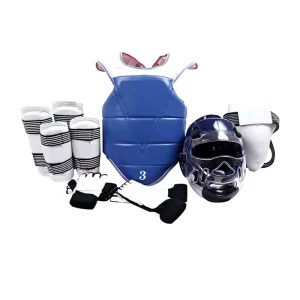 Pu Material Taekwondo Protective Gear Set for Adult Children’s Boxing Competition & Gym Training