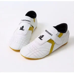 Qutenghealth Taekwondo Kicking Shoes Anti-Slip Training Lightweight Breathable Unisex Low Price taekwondo shoes logo