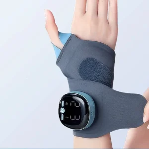 Rechargeable Battery Electric Heated Wrist Guard with EMS for Hand Application
