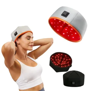 Red Light Therapy Cap 120 LEDs For Hair Growth 660nm 850nm Wavelengths Custom Logo Available