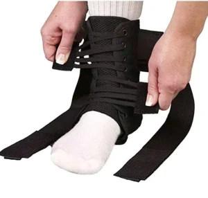 Rehabilitation Therapy Ankle Foot Protection Ankle Brace Compression Lace Up Ankle Brace